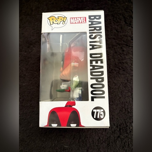 New in Box Barista Deadpool Funko Pop Figurine - Picture 2 of 4